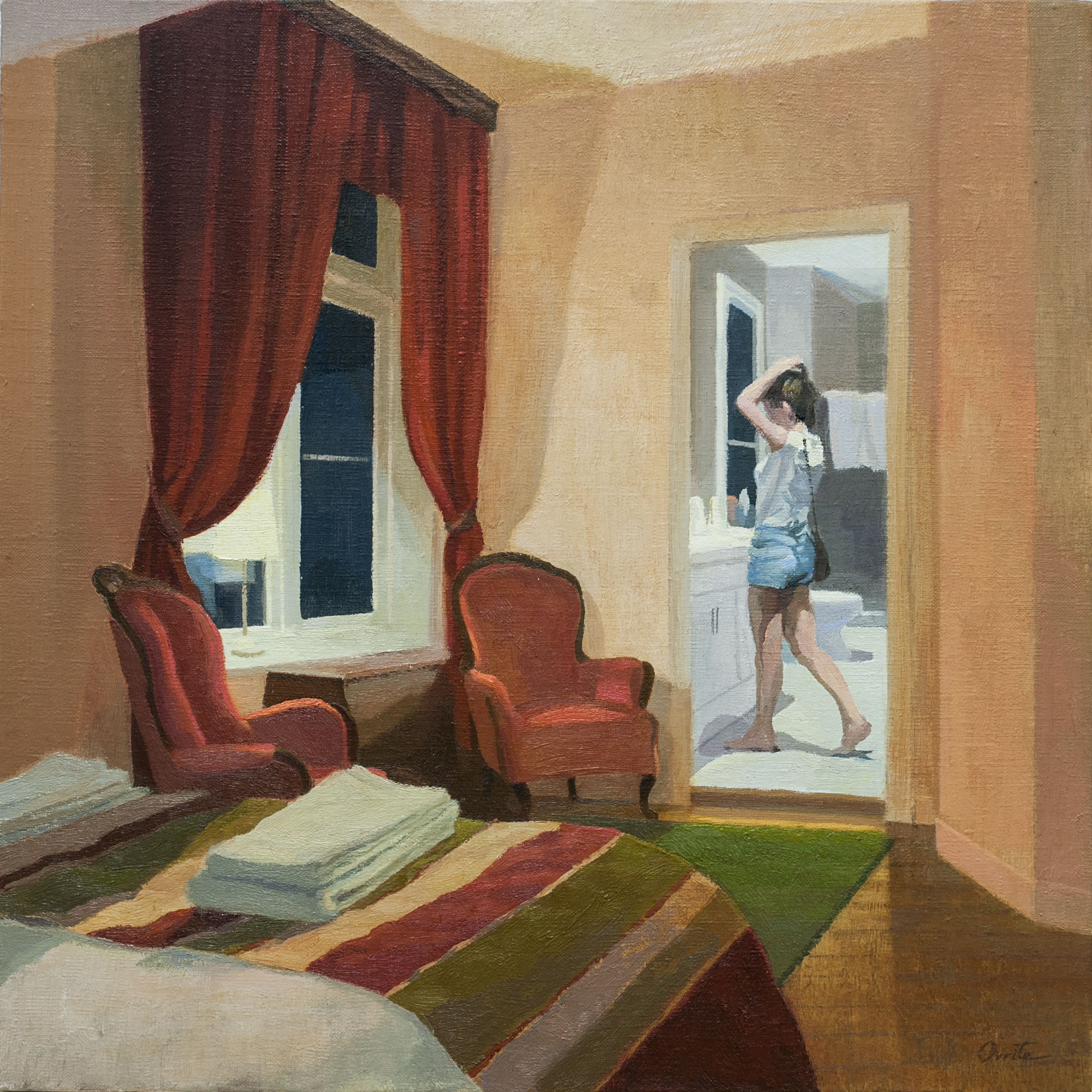 Espera a que me peine